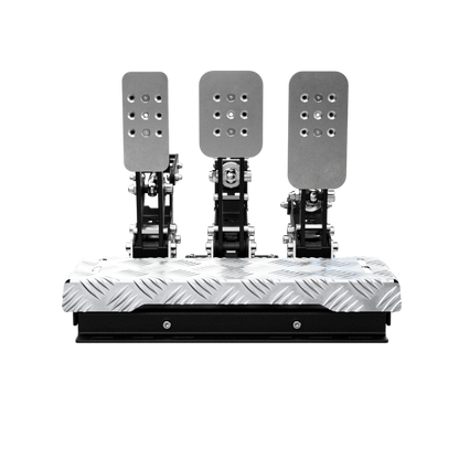 Qubic System QS-P3-60 Professional Racing Simulation Pedals Front