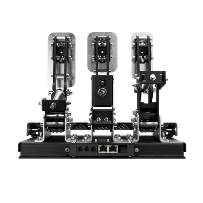 Qubic System QS-P3-60 Professional Racing Simulation Pedals Rear